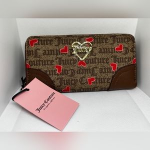 NWT Juicy Couture Zip Around Wallet